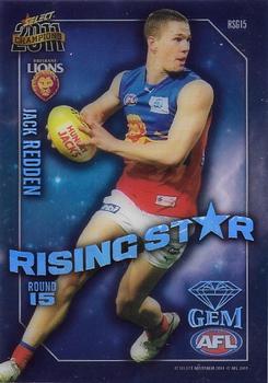 2011 Select AFL Champions - Rising Star Gems #RSG15 Jack Redden Front
